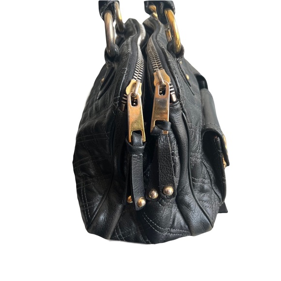 Marc Jacobs Blake Quilted Pebbled Leather Purse in Black with Gold Hardware - Picture 12 of 12